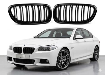 Nerki grill BMW F10 F11 Gloss black 11-17