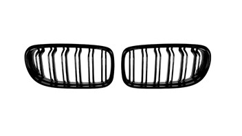 Nerki grill BMW E90 E91 Gloss Black 09-12