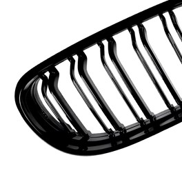 Nerki grill BMW E90 E91 Gloss Black 09-12