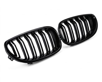 Nerki grill BMW E60 E61 04-10 Gloss Black