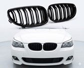 Nerki grill BMW E60 E61 04-10 Gloss Black