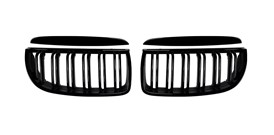 Nerki grill BMW E90 E91 Gloss Black 05-08