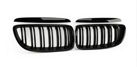 Nerki grill BMW E90 E91 Gloss Black 05-08