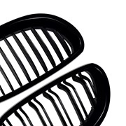 Nerki grill BMW E60 E61 04-10 Gloss Black